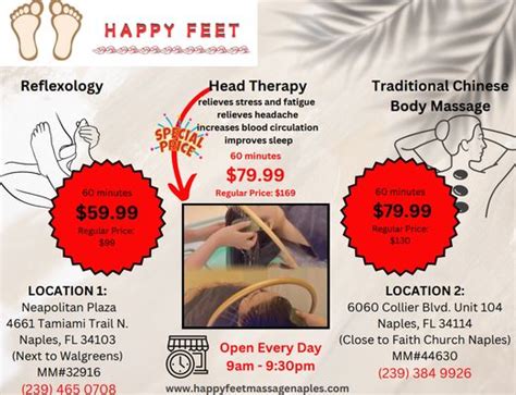 happy feet relaxing updated april 2024 6060 collier blvd naples florida massage phone