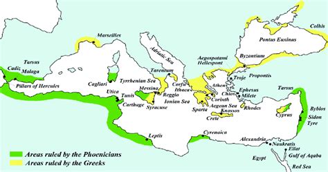 Phoenicians Map