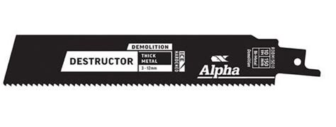 Destructor Demolition Metal Recip Blade