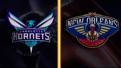 Download New Orleans Pelicans Charlotte Hornets Wallpaper