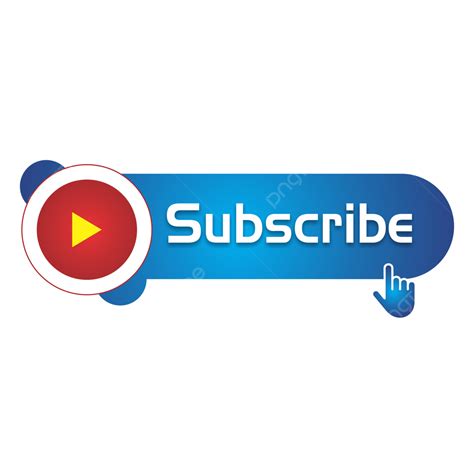 Youtube Subscribe Button Vector Design Images Youtube Subscribe Button