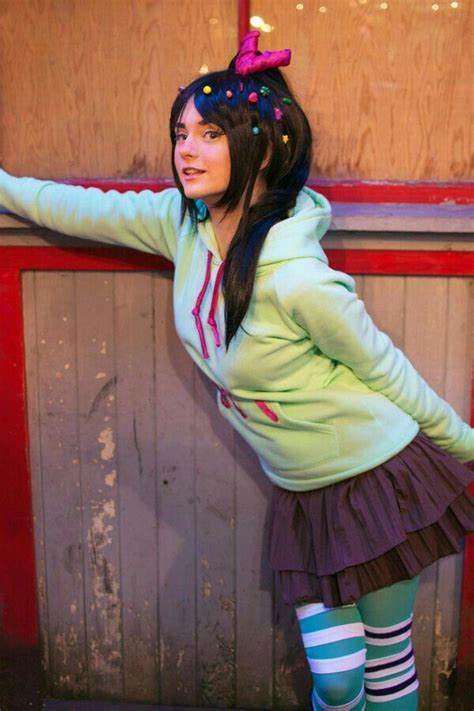 Wreck It Ralph Fantasias Divertidas Vanellope Cosplay Cosplays