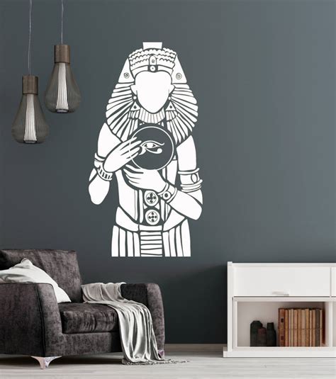 Vinyl Wall Decal Pharaoh Ancient Egypt Egyptian Stickers Mural Unique — Wallstickers4you