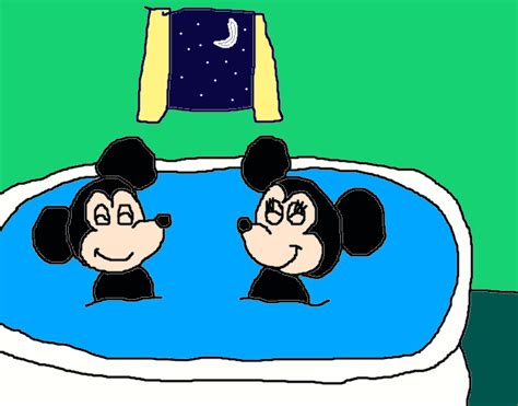 Mickey And Minnies Romantic Night Bath By Mikeeddyadmirer89 On Deviantart