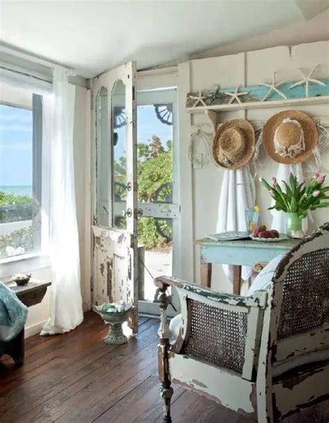 Extremely Rustic Shabby Chic Beach Cottage Beach Bliss Living