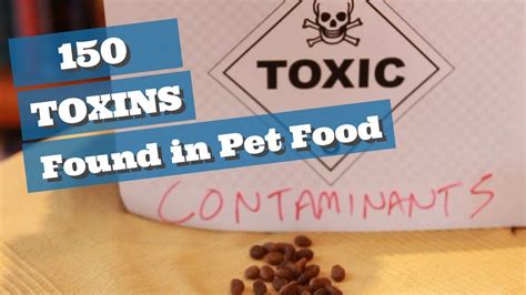 150 Toxins Contaminating Pet Food YouTube