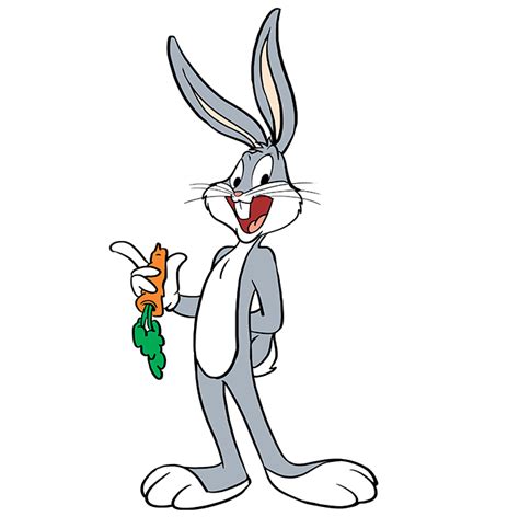 How To Draw Bugs Bunny Really Easy Drawing Tutorial