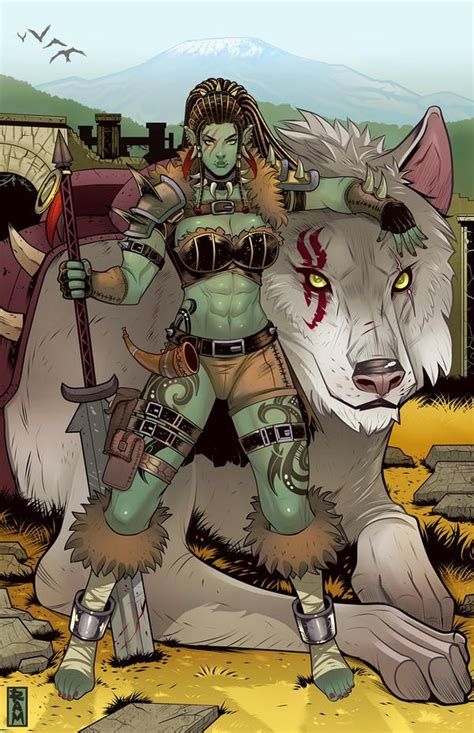 Female Orc Fantasy Female Warrior Heroic Fantasy Fantasy Women Fantasy Rpg Fantasy Girl