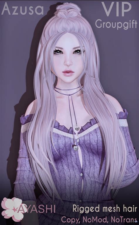 Azusa Hair February 2019 Group T By Ayashi Teleport Hub Second