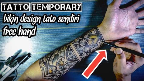 Harga mulai rp 50ribu banyak pilihan. Tato batik mandala - membuat tato temporer - YouTube