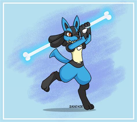 Bone Rush Lucario Practice By Sylvenirprex On Deviantart