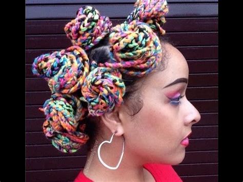 Brazilian wool can be used to create amazing hairstyles including braids, wool twists, ponytails, faux locs, and any other regular braiding hairstyle.you marley hair you can virtually put it into any style without using any bobby pins. How to YARN BRAID / RAINBOW BRAIDS / BOLD PROTECTIVE STYLE ...