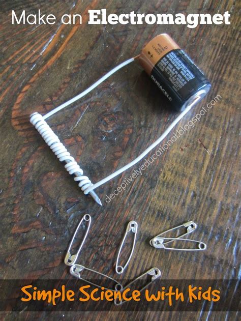 Relentlessly Fun Deceptively Educational How To Make An Electromagnet