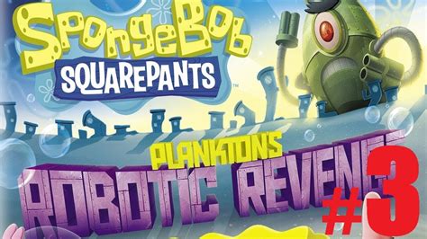 Lets Play Spongebob Squarepants Plankton S Robotic Revenge Nintendo Wii U Part Davy Jones