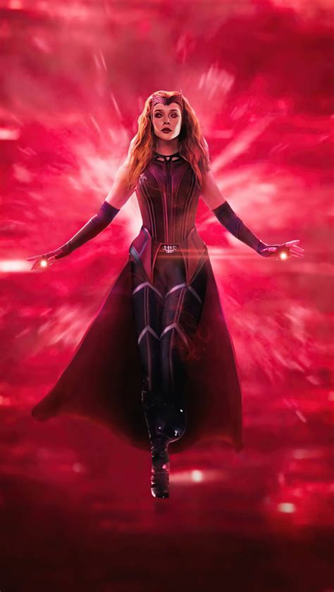 640x1136 Scarlet Witch X Wanda Vision 5k Iphone 55c5sse Ipod Touch