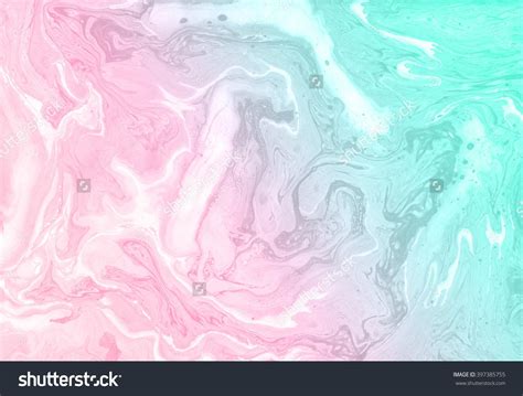 Abstract Texture Pastel Colours Marble Zdjęcie Stockowe 397385755