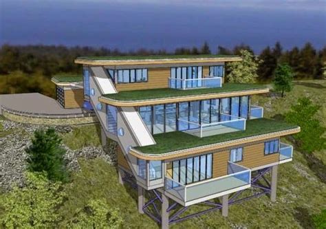 Mountain Home Plans Sloped Lots Home Design Sloping Lot House Plans