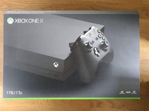 Konsola Microsoft Xbox One X Pad 1tb Czarna Komputery I Konsole