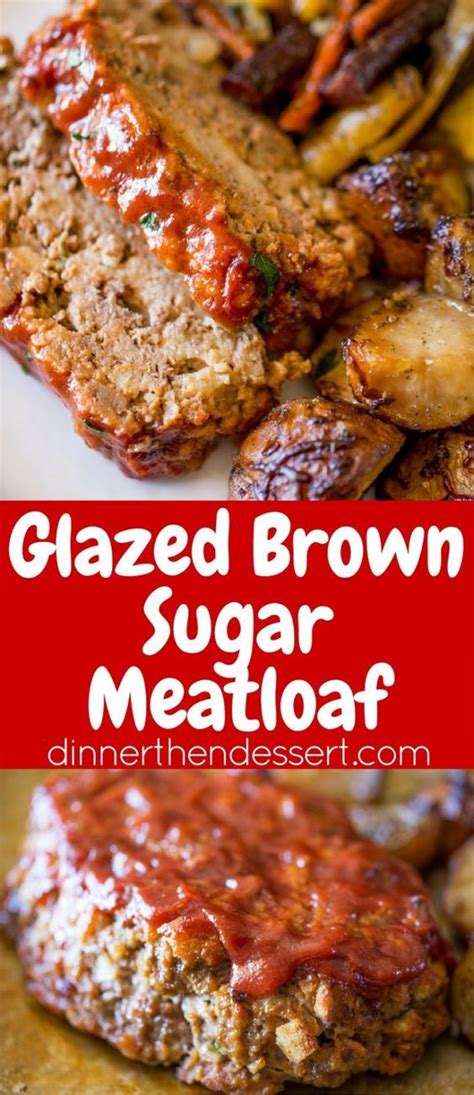 Glazed Brown Sugar Meatloaf Recipe The Ojays Brown