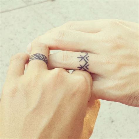 Family trinity celtic tattoo design. 40+ Sweet & Meaningful Wedding Ring Tattoos | Styletic