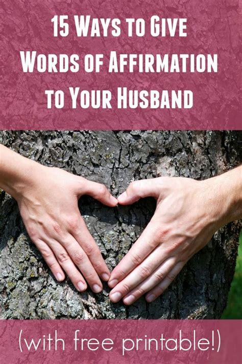 15 Fun Ways For You To Give Words Of Affirmation To Him Words Of