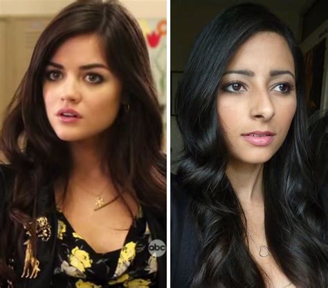 Pretty Babe Liars Look Aria S Signature Makeup And Loose Curls