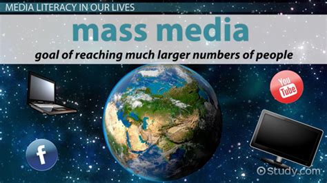 Mass communication refers to the transmission of message to a large number of general people. What is Media Literacy? - Definition, Importance ...