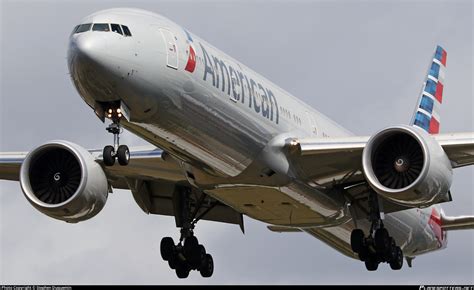 N717an American Airlines Boeing 777 323er Photo By Stephen Duquemin