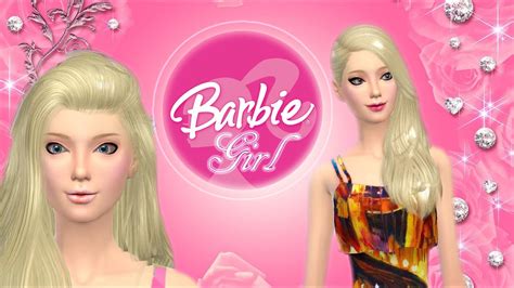 The Sims 4 Create A Sim Modern Day Barbie Doll Youtube