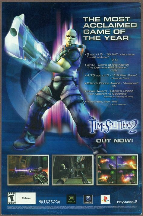 Timesplitters 2 Ps2 Cover