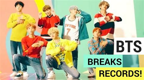 Bts Dna Music Video And New Album Break Records Update Hollywire