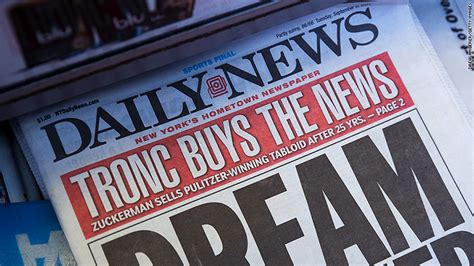 New York Daily News New Editor Asks Remaining Staff For 30 Days To Chart New Course