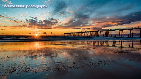 Hermosawave Photography Low Tide Sunset