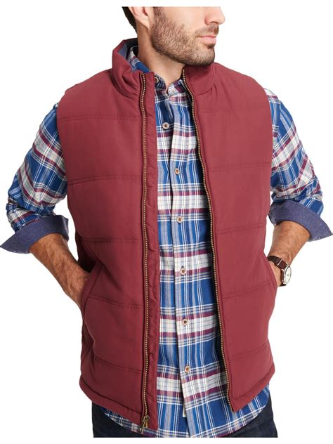 Weatherproof Vintage Mens Quilted Puffer Outerwear Vest