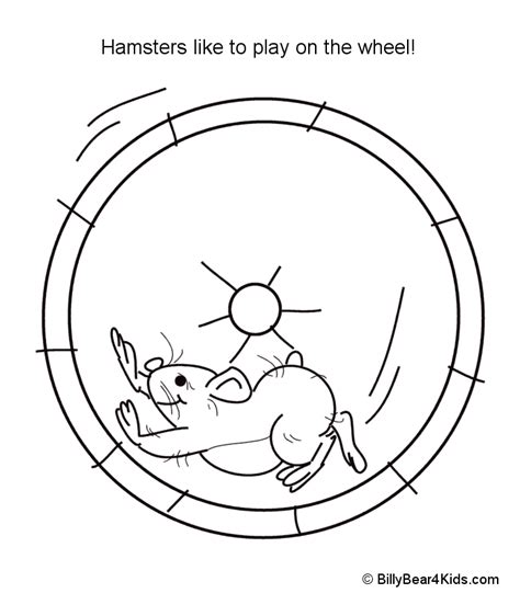 However, your kid might want you to buy him a hamster after the activity ends! Hamster coloring pages to download and print for free