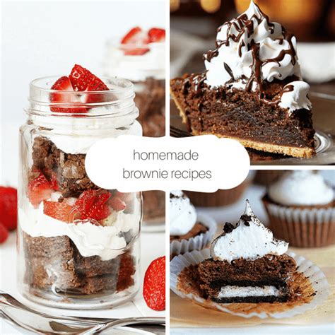 Five Ways To Eat Homemade Brownies I Am Baker