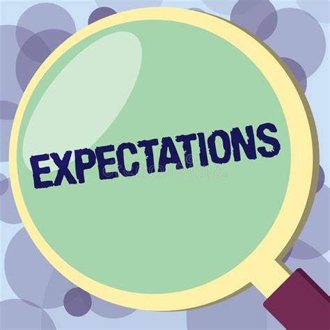 Text Sign Showing Expectations Conceptual Photo Strong Belief That
