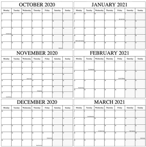 Free Printable Fill In Calendars 2021 Calendar Printables Free Blank