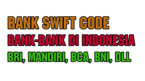 kode swift bank
