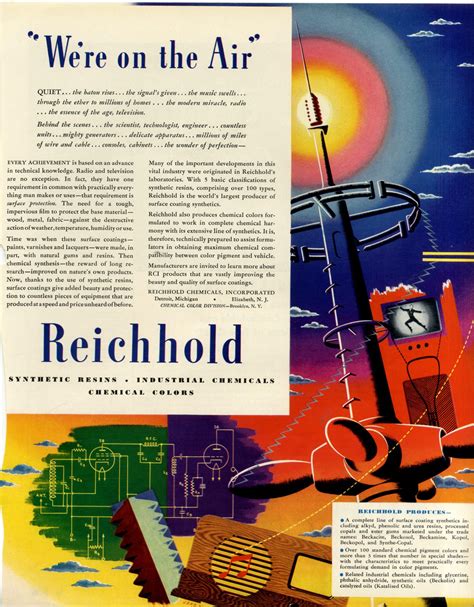 reichhold chemicals incorporated 1940 print ads vintage advertising signs vintage