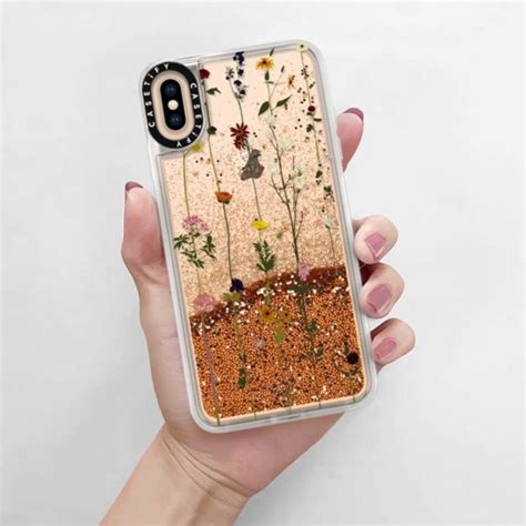 Casetify Casetify Floral Glitter Case Iphone Xs Max Lightec