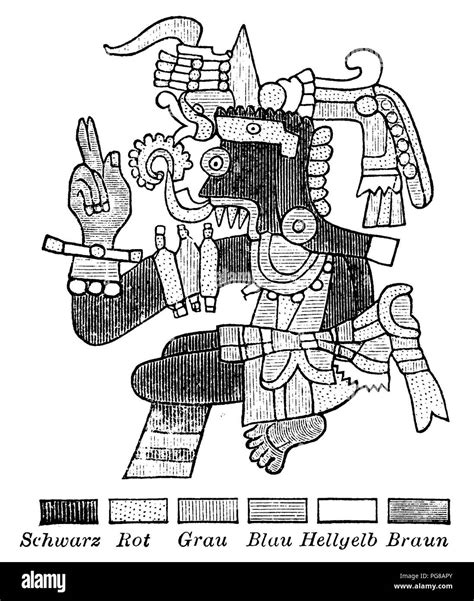 Dios Mexicano Tlaloc Imágenes de stock en blanco y negro Alamy
