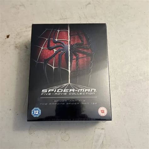 SPIDER MAN 5 MOVIE COLLECTION Blu Ray Set The Amazing Spiderman