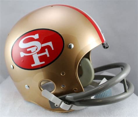 The 49ers' backup qb, nick mullens, will get the start against the new york giants if jimmy garoppolo can't play. San Francisco 49er Helmet 64-88 TK - Riddell will not ...