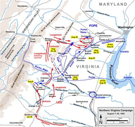 List Of American Civil War Battles In Northern Virginia Alchetron