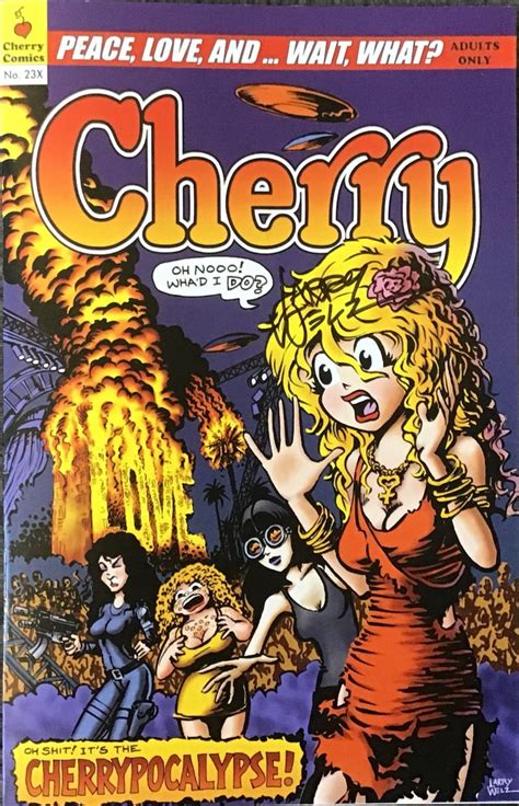 Cherry 23x Signed By Larry Welz Cherry Poptart Comics Underground