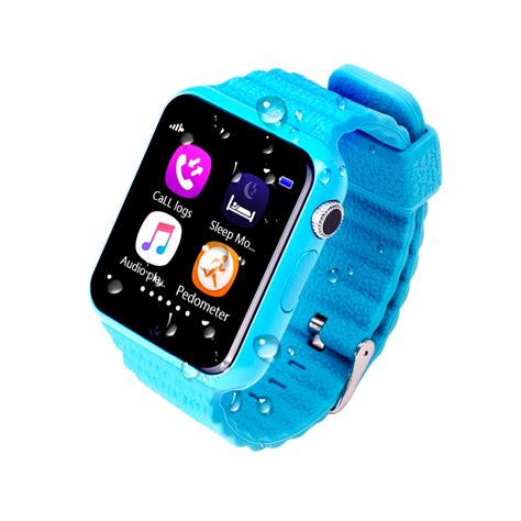 Original V7k Gps Bluetooth Smart Watch For Kids Boy Girl Apple Android Phone Support Sim Tf