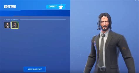 Get any fortnite skin for free! In-Game Footage of the Leaked John Wick Fortnite Item Shop ...