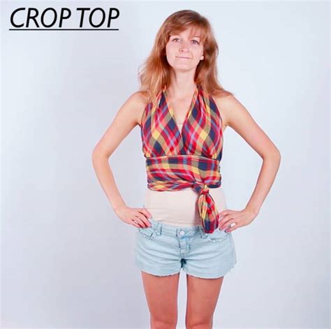 How To Turn One Scarf Into Four Summer Tops