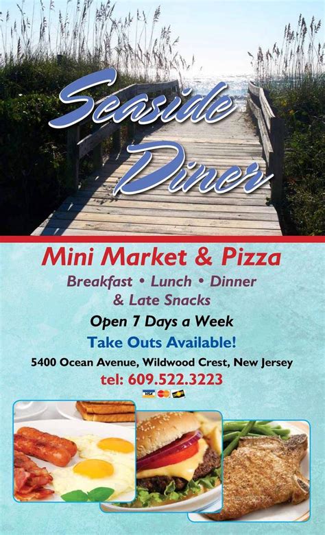 We have reviews of the best places to see in wildwood crest. Menu of Seaside Restaurant in Wildwood Crest, NJ 08260